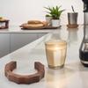 Elegant Wood Brewing Insulation Rings Wood Anti-scalding Rings For E61 Group Head Coffee Machine Accessories Enduring