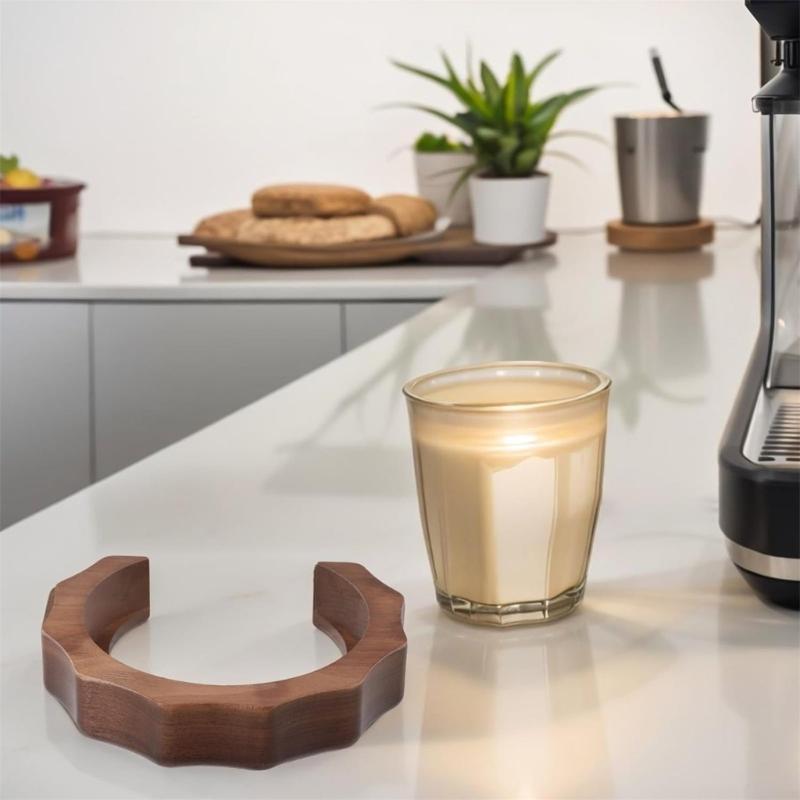 Elegant Wood Brewing Insulation Rings Wood Anti-scalding Rings For E61 Group Head Coffee Machine Accessories Enduring