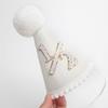 Boho 1/2 Birthday Hat For Babies, Handmade Boho Style Half A Year Old Birthday Crown, Neutral Color, Unisex