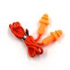 Soundproof Waterproof Silicone Earplugs with Anti-lost Cord for Swimming and Noise Reduction