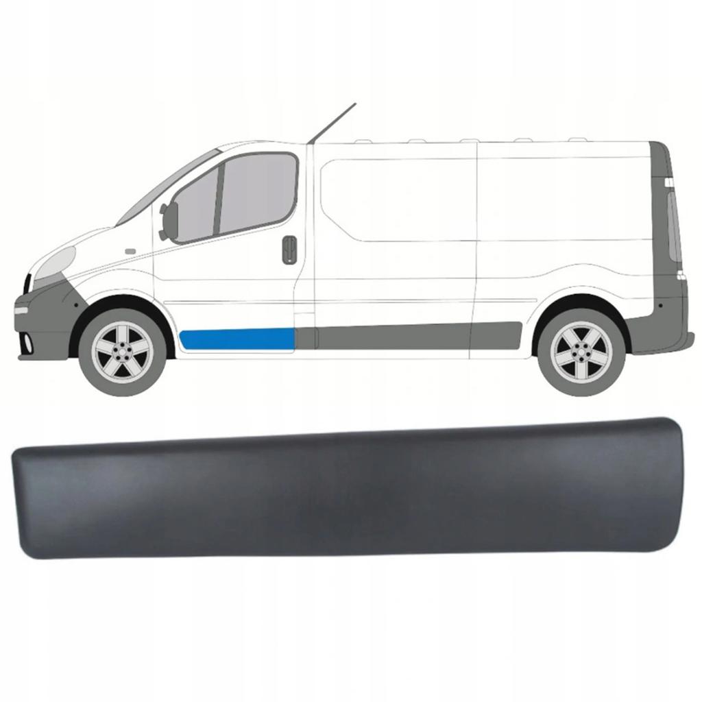 Renault Trafic II 01-13 front left door trim