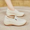 Soft Sole Summer New Hollow Mother Shoes Shallow Mouth Light Muffin Shoes