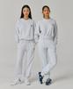 PAPERBOY [Set] Women'S Pbc Sweat Set-Up - White Melange
