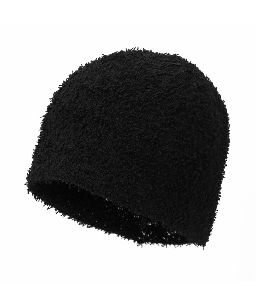 Eondeokeonteulolseutyudio Summer Boucle Beanie Fuzzy Beanie / Cool Boucle / Black