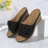 Fashion Summer Sandals Women Shoes Non-Slip Walking Shoes Slip On Shoes Woman Wedge Women's Sandals Party Slippers Woman Female Footwear