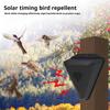 Solar Bird Repeller Alarm with 13 Built-in Sounds & 129db Speaker Solar Animal Repellents for Farm Ranch Orchard Protect Fruits