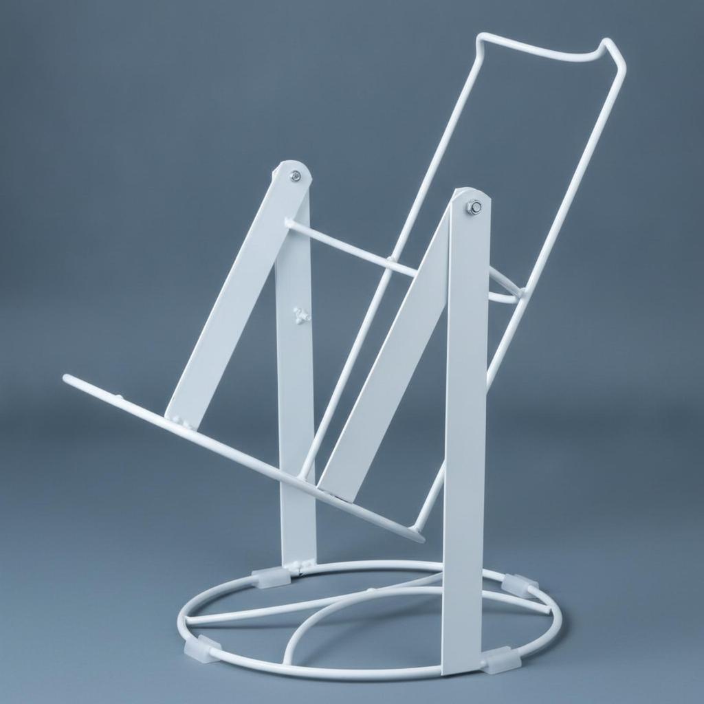 Water Dispenser Support Stand with Rotating Cradle Stable Inverted Bottled Holder