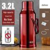 304 Stainless Steel Home Hot Water Bottle with Glass Liner – Dormitory Thermos Kettle