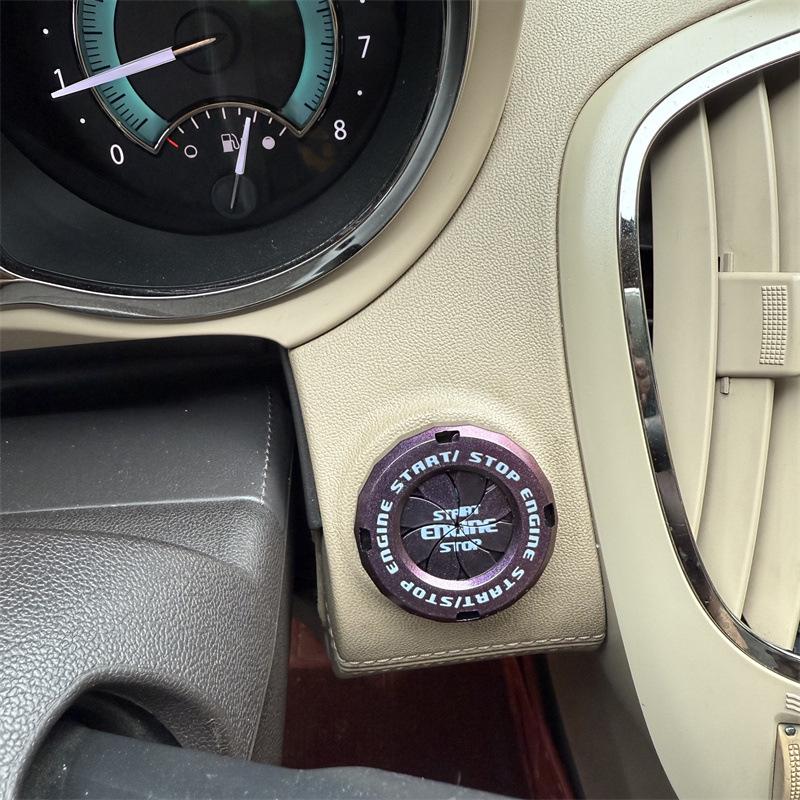 Universal Car Ignition Switch Decorative Ring & Knob Cover