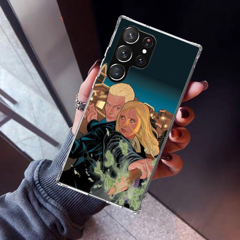 The Vampire Slayer Buffy Phone Case For Samsung Galaxy S26 S25 Edge S24 S23 Ultra S22 Plus S21 S20 FE Soft TPU Back Cover Funda