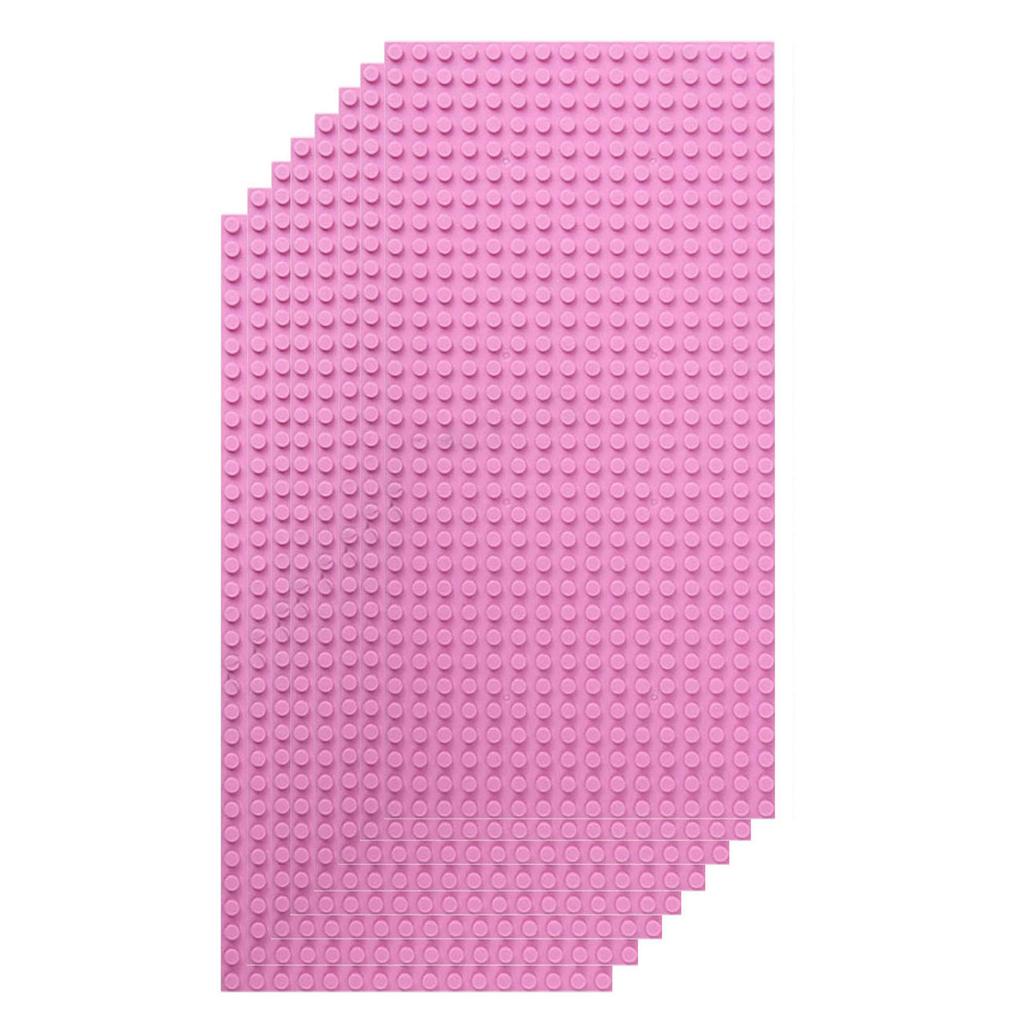 8 Stück 16x32 Noppen Klassische Grundplatten MOC DIY Kunststoffsteine Grundplatten StadtDimensionen Bausteine Figuren Konstruktionsspielzeug