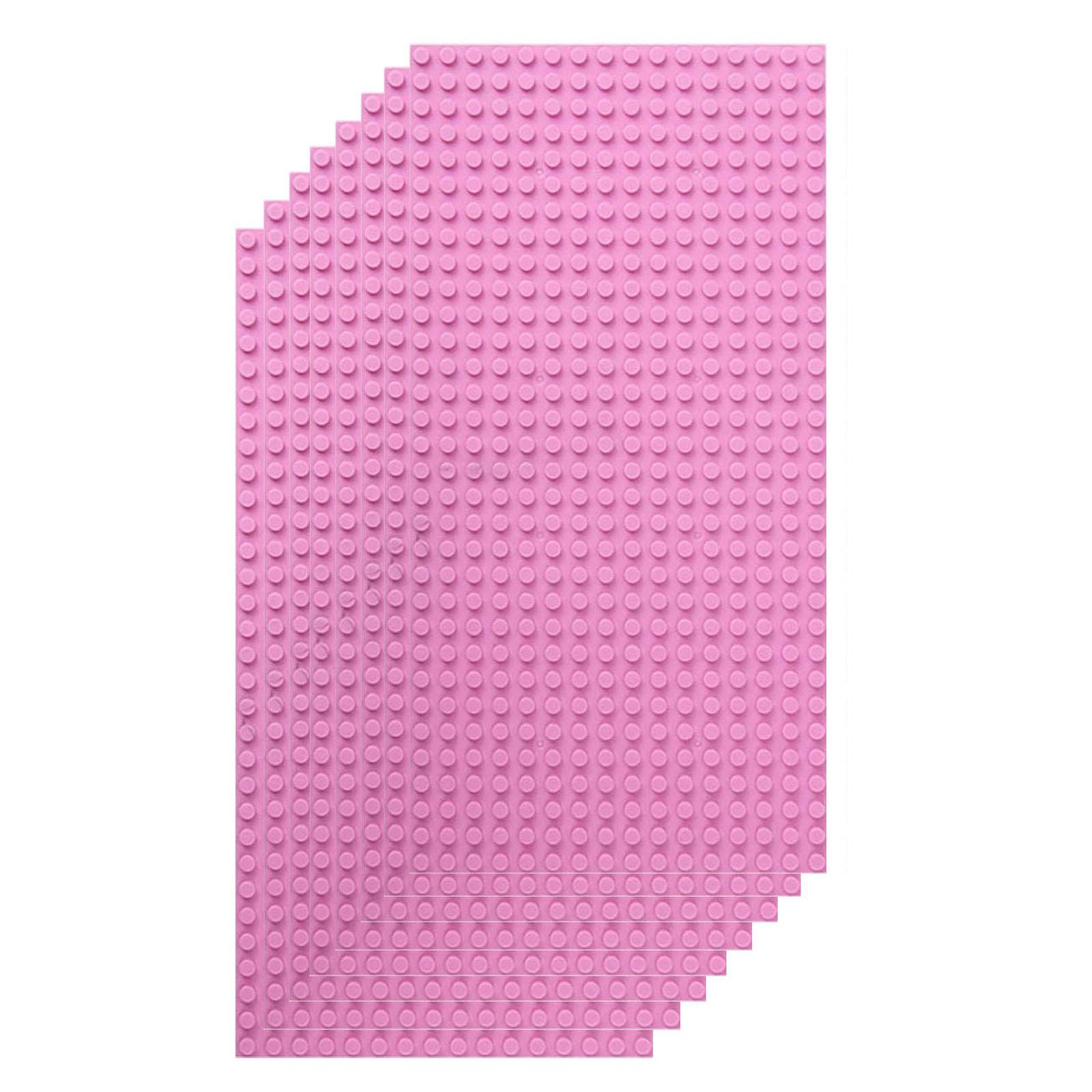 

8pcs 16x32 Dots Traditional Base Plates MOC DlY Plastic Material Blocks Baseplates CityDimensions Construction Bricks Figures Construction Playthings 8pcs 16x32