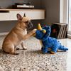 Pet-Resistant Chewable Plush Interactive Toy with Sound, Dinosaur Shape, Suitable for Large, Medium, and Small Pets Such as Cats an