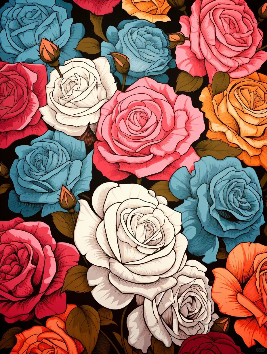 

5D DIY Алмазная картина Пион Красочные цветы Стразы Картина Вышивка Гибискус Наборы Художественная мозаика Украшение дома Full Round 20x30CM