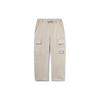 Casual Pants Men's Khaki Moderate Straight Fit Pants AKXR465-2