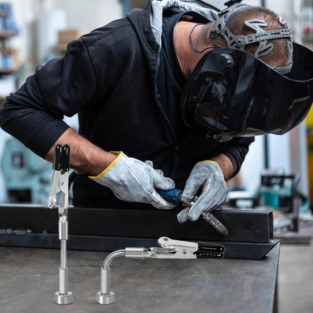 Helping Hands Magnetic Flexible Gooseneck Metal Arms For Soldering Clamps Rotatable For Electronics Hobbyists Work Station