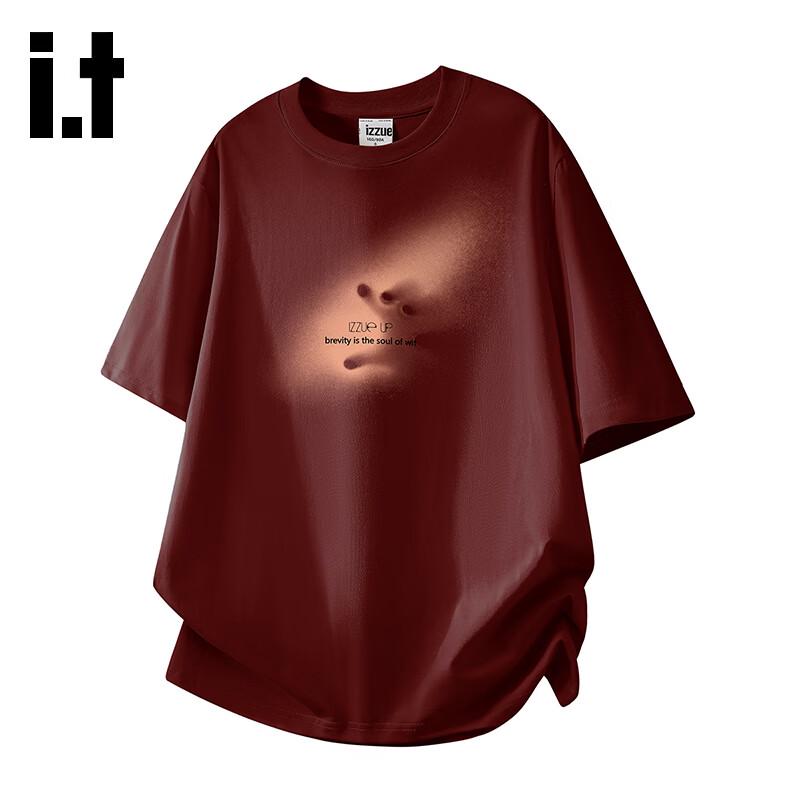 Izzue Unisex Heavyweight Cotton Round Neck T-Shirt L