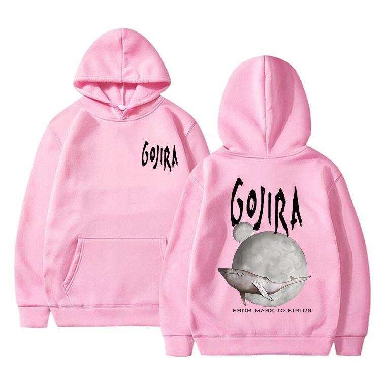 France Metal Band Gojira From Mars To Sirius Flying Whales Music Album Graphic Hoodie Male Fashion Vintage Pullover Tracksuit