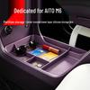 AITO M5 Armrest Storage Box - Silicone Car Console Organizer