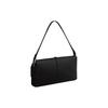 Coach Hamptons 26 Solid Color Striped Quilted Clasp Closure Leather Handbag Women handbags Black CP132-LHBLK