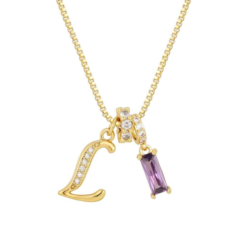 Hypoallergenic Letter Jewelry Adjustable Fashion Pendants Necklace Pendant  for Women Jewelry