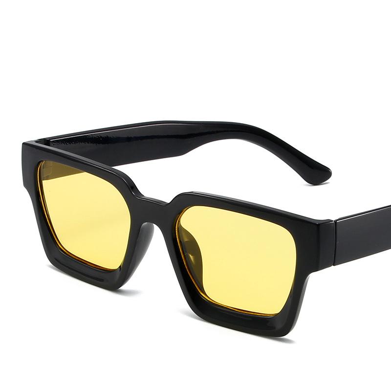 New Vintage Square Sunglasses Women Men PC Frame Retro Shades Fashion Designer Brand Sun Glasses for Male Female