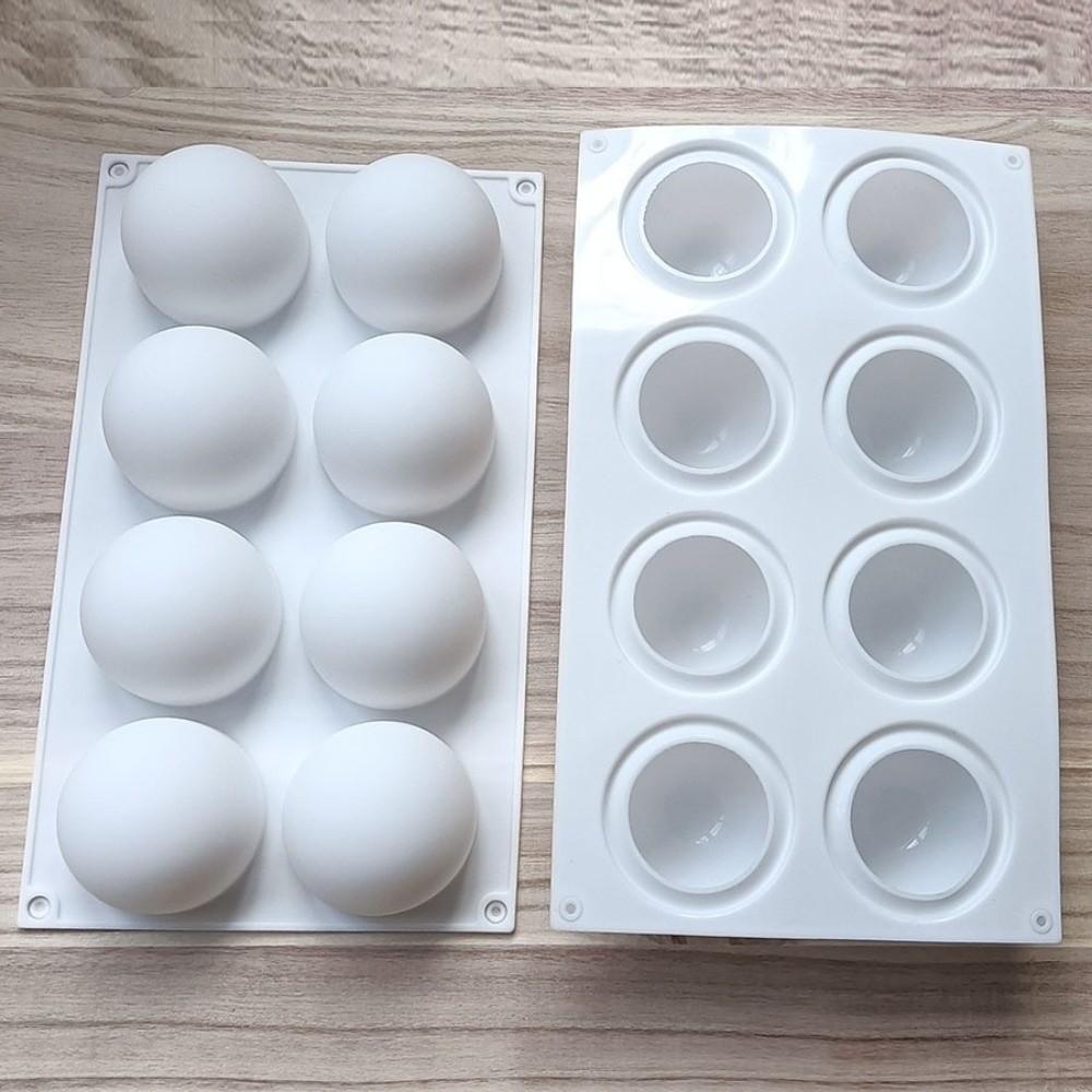 DIY Silicon Ball Cake Mould Spherical-Shaped Dessert Mousse Mold Bakeware Decorating Tool