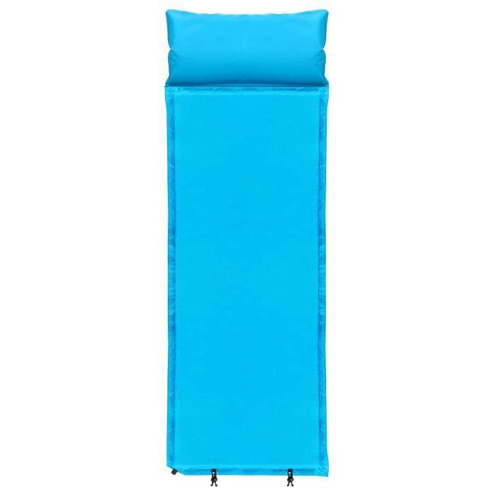 Materassino autogonfiante - SPRINGOS - 53 x 186 cm - Tappetino da trekking - Borsa per il trasporto - Unisex