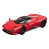 1/22 Ferrari SP3 Daytona Alloy Sports Car Model Diecasts Metal Racing Vehicles Car Model Simulation Sound Light Collection Kids Toy Gift
