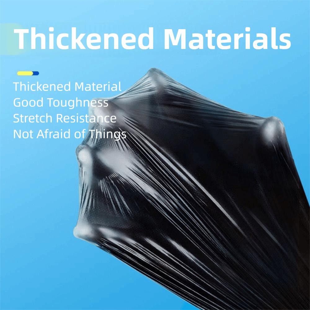 200pcs Thickened Heavy Duty Trash Bags 50*32cm Garbage Storage Bag  Cleaning Supplies