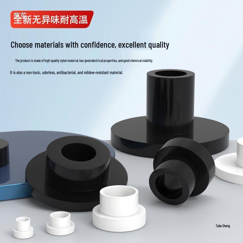 T-Shaped Nylon Gasket Ring Screw Shaft Sleeve with Concave-Convex Insulation Pad M2