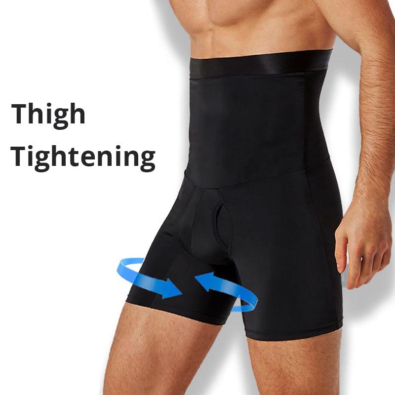 Men Tummy Control Shorts Body Shaper Compression High Waist Trainer Belly Tummy Control Slimming Shapewear Boxer Underwear Fajas 5