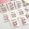 Hanbo Dot Pearl Hairpin Hairband Children's Hair Accessories Simple Versatile Girls' Headdress Hair Rope