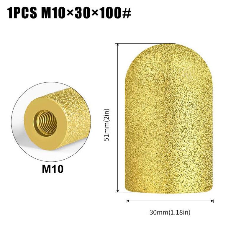 Diamond Grinding Head Burr Drill Bit Rotary Tool Grinding Bit For Engraving Polishing Stone Carving Metal Milling Tools