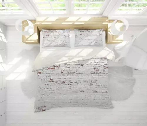 

Comforter Bricks Wall Bedding Decoration Gift First Choice Suitable For Children Boys Girls And Adults Soft Warm Breathable Comforter (quilt)-EU Single(135*200cm)3pcs