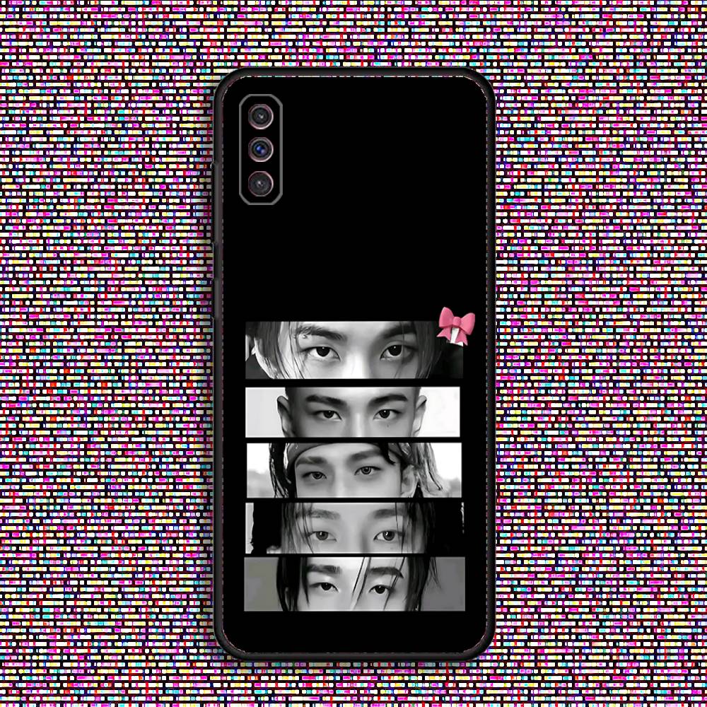 Korea Singer H-Hyunjins Phone Case For Samsung S 25,24,23,22,30,21,10,9,Ultra,Plus,Lite,FE,4,5 G Black Soft Case Samsung S25