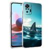 Phone Case For Xiaomi Redmi Note 15 14 5G 13 12 10 11 Pro Plus 4G 14C 13C 12C Soft TPU Cover Shark