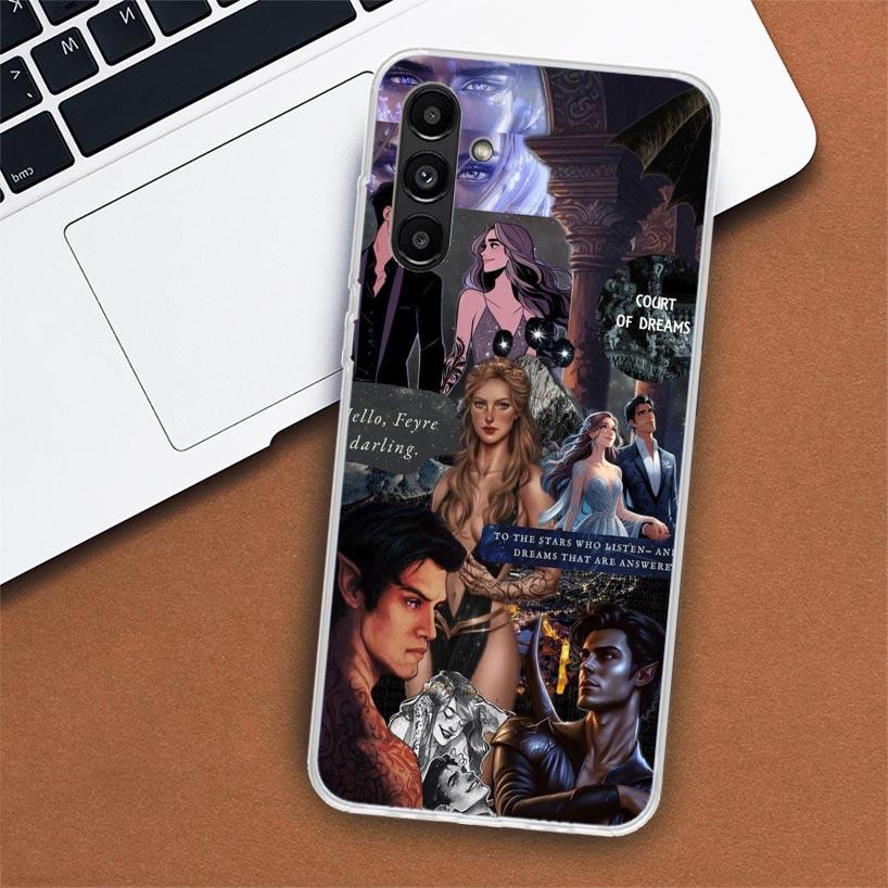 A Court Of Mist And Fury Phone Case For Samsung Galaxy A02S A12 A22 A32 A42 A52 A72 A51 A50S A71 A41 A31 A21S A70S A40 A30S A20E