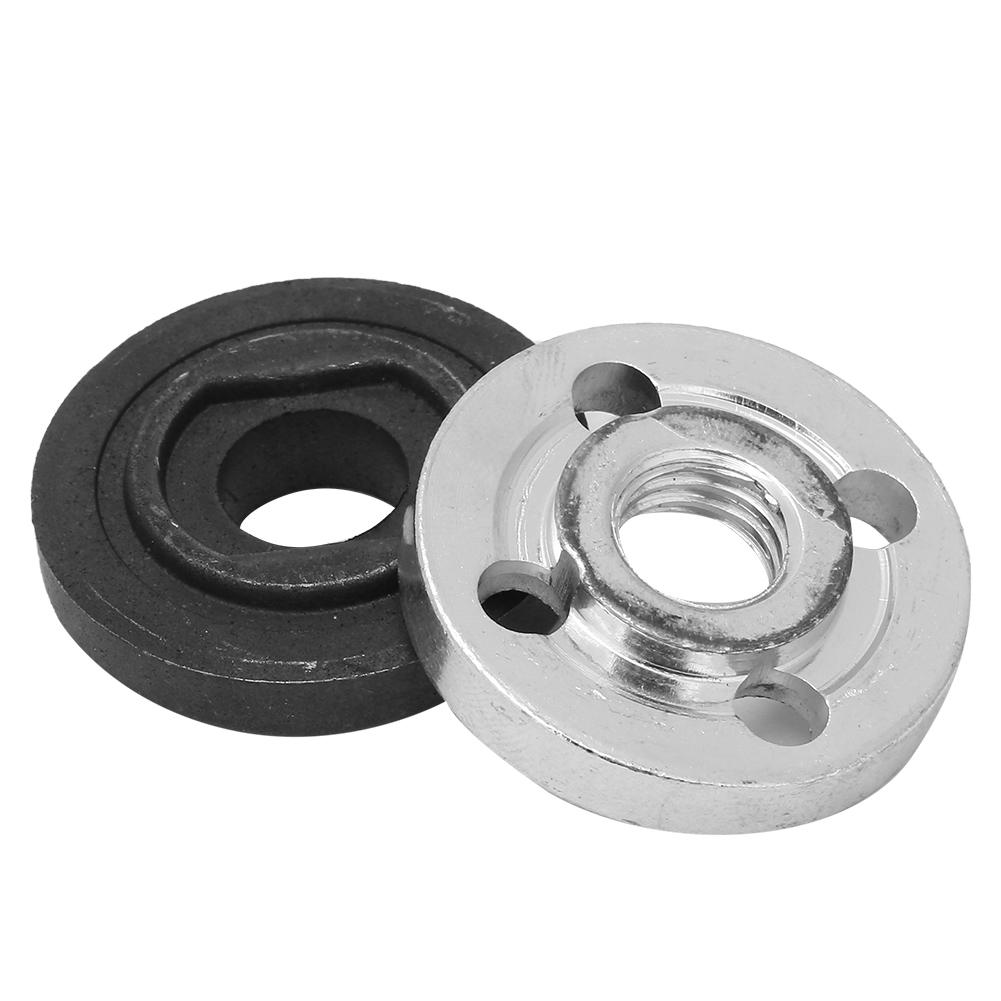 1 Pair Electrical Angle Grinder Replacement Fitting Part Inner Outer Flange Set(F3)