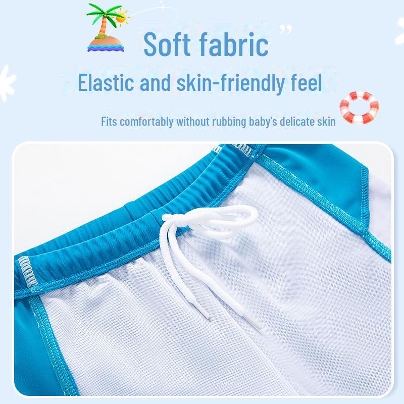 2024 Boys' Professional Split Swimsuit - Children's Swimwear for Training