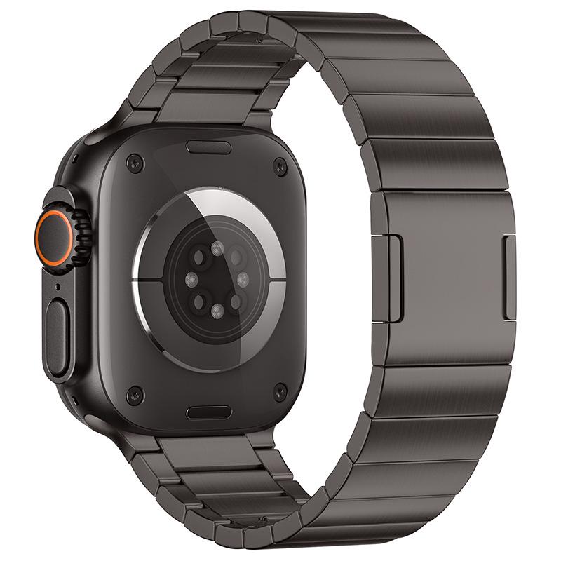 Apple Watch Band Series 11: One-Bead Removable Magnetic Steel Band for Ultra3