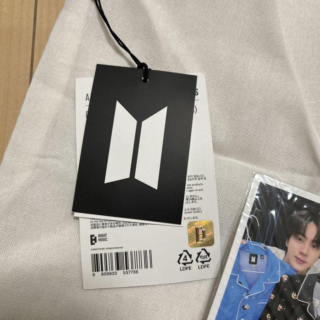 [USED] BTS Jin Pajamas JIN Good Day Pajamas M