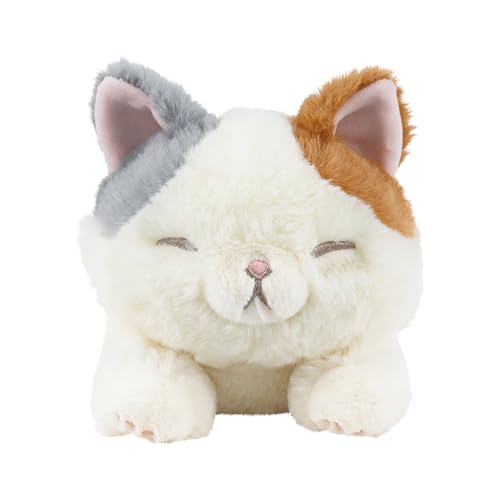 Livheart Mini Kissen, Glückskatze (ca. 30cm lang), Flauschiges Armlehnen-Plüschtier, 37110-12