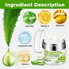 Aloe Vera Face & Body Cream - Deeply Moisturize the Skin, Improves Skin Barrier, Refreshing and Non-Greasy for Sensitive Skin