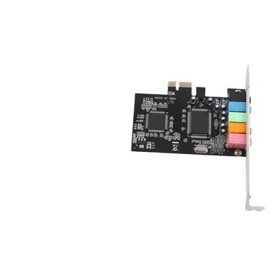 Pcie 5.1 Kanal Soundkarte 6 Kanal Audiokarte CMI8738 Chip mit CD Zubehör