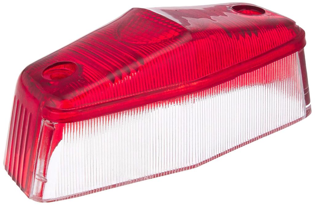 Kijima 217-4154 Motorcycle Parts Tail Lens Lucas S Red 49x100