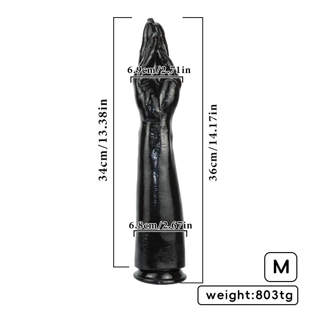Three Sizes Anal Expansion Device: XL Self-Loving Arm-Shaped Plug for Men