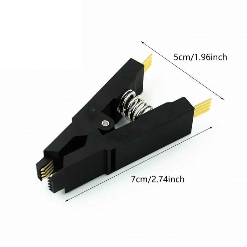 SOP8 BIOS Recording Clip Writing Wire Discharge Wire Spring Pin for Wide and Narrow Body Chips for Engineers