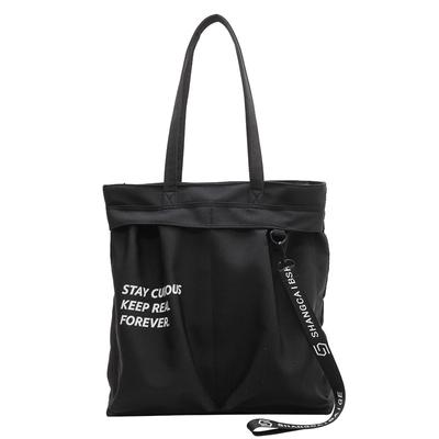 Borsa in Tela Grande Capacità Borsa a Spalla Casual con Borsa Tote