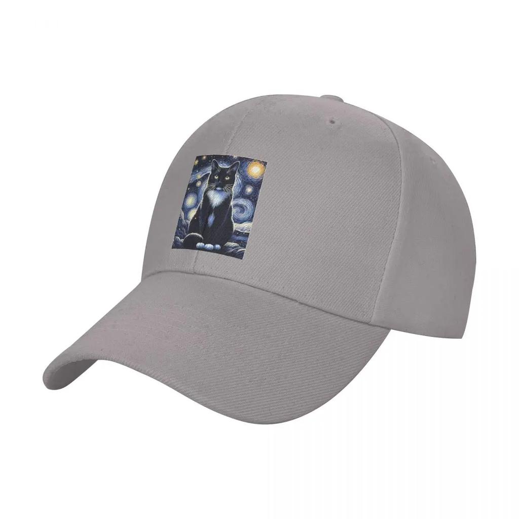 Atmungsaktive Design-Kappe Mit Smoking-Katzen-Design Unisex-Kappen Für Männer Sommerkappe Für Männer